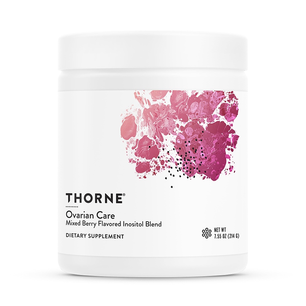 THORNE - Ovarial Care - Kvinder sundhed - Inositol, CoQ10, Folate & Polyphenoler - Fremme sund ovarie funktion & Fertilitet sundhed * - blandet berry - 7.55 Oz - 60 Servering