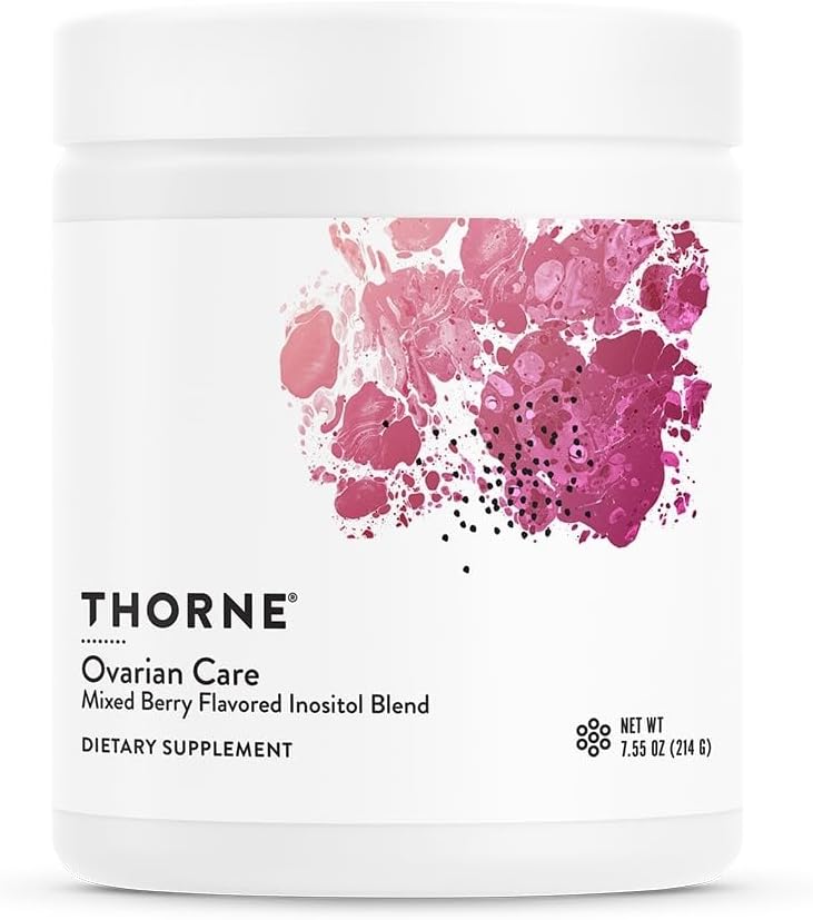 THORNE - Ovarial Care - Kvinder sundhed - Inositol, CoQ10, Folate & Polyphenoler - Fremme sund ovarie funktion & Fertilitet sundhed * - blandet berry - 7.55 Oz - 60 Servering