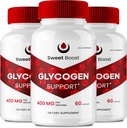 Sweet Boost kapsler, SweetBoost Glycogen Support Pills, Sweet Boost Kosttilskud, maksimal styrke SweetBoost Glyco Support Advanced Formel, SweetBoost Pills, Sweet Boost Anmeldelser (3 Pack)