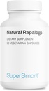 Supersmart - Natural Rapalogs (Advanced Formel) - med EGCg, Fiskette, Trans- resveratrol, Salicin, Curcumin Phytosome Medic124; Non- GMO & Gluten Free - 90 Vegetariske kapsler