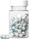 Ritual Sleep Bioserie ™ Melatonin: Sovehjælp til voksne, Sovetilskud med tidsfrigivne kapsler, Vegansk Drug Free Sleep Vitaminer til All Night Sleep Support, 20 Kapsler