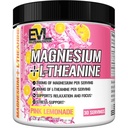 Evolution Nutrition Magnesium + L- Theanin - Natural Afslapning & Focus Support - 200mg Magnesium + 100mg L- Theanine - Vegan & Non- GMO - Powder Kosttilskud - 30 Servering - Pink Lemonade