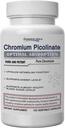 Superior Labs Chromium Picolinate 500mcg, High Absorption, Non-GMO, Blood Sugar & Metabolism Support, Weight and Food Craving Management, Helps Energy & Insulin Sensitivity, 120 Veg Caps