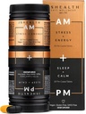 JSHealth Vitaminer, AM + PM Formel 124; Daglig Multivitamin for kvinder og mænd (60 tabletter, 30 dages forsyning)