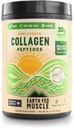 Earth Fed Muscle Collagen Peptider Powder - Unflavored Collagen Protein Powder for Women & Hersker 124; Understøtter hår, hud, negle, Joints & Recovery Budding 124; Sukker & Gluten- Free, Keto Friendly, 20g Per Serving