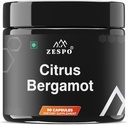 Citrus Bergamot kapsler 90, Supplement 1200Mg Unisex voksne Hjælp til at øge energi C-vitamin, 45 dages forsyning 2 kapsler Serve Daily