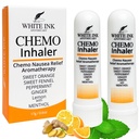 Chemo Side Effect Relief! Aromaterapi Kvalme Væsentlig olie Nasal Inhaler!
