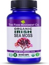 Irish Sea Moss, Organic Prebiotic Food, Over 70 Trace Minerals, Understøtter sund eliminering, fordøjelse og immunforsvar 60 Vegetariske kapsler