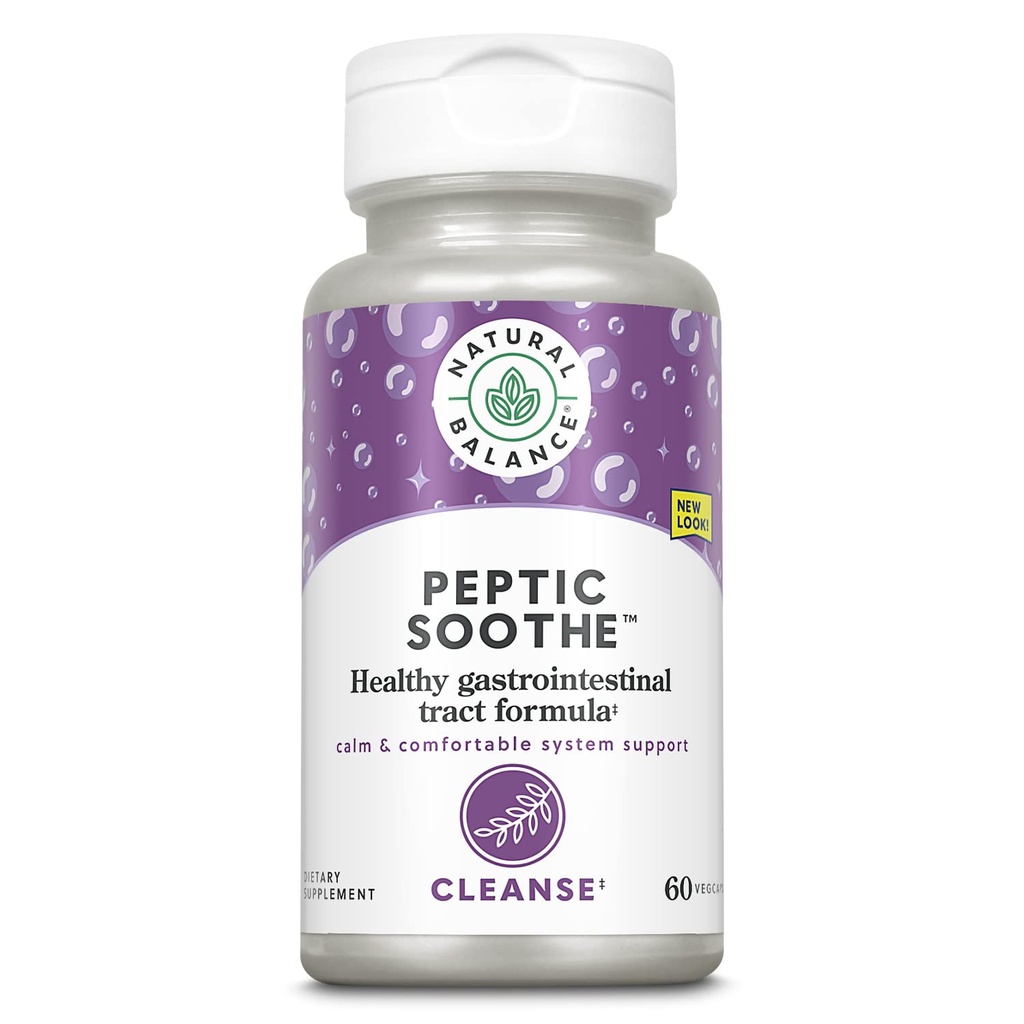 Natural Balance Peptic Sothe Note 124; Gastrointestinal Formel for sund fordøjelsesstøtte