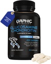 ORPHIC NUTRITION Glucosamin Chondroiting MSM 2100MG (90 Caps) - Fælles supporttillæg til mænd og kvinder * - Understøtter fælles Cartiage & Mobility
