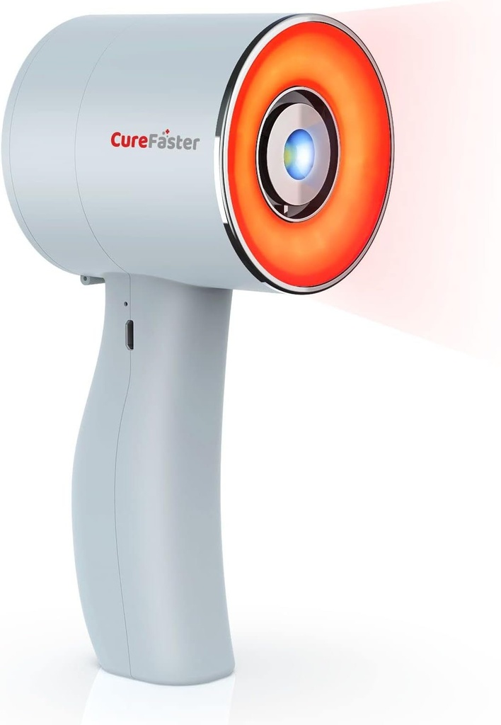 Rød lys terapi for Joints & Muscles Smerte Relief, Bærbar Sårpleje for Epidermal Allergisk Hud, Sengetryk sår Diabetic Cuts Sår