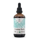 Cramp Bark Alkohol- Free Natural Tincture Extract, Immunsystemet Booster, Flydende dråber Lavet af 100% Cramp Bark (Viburnum opulus) Tørret Bark (4 fl oz)