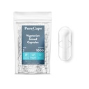 PureCaps USA - Tom vegetar Vegan Pille Kapsler Størrelse 2; 124; 1.000 Forenede Pills