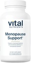 Vital Nutrients Menopause Support | Vegan Supplement for Women | Herbal Complex with Black Cohosh and Vitex Tree Berry for Hormone Balance Support* | Gluten, Dairy, Soy Free | 120 Capsules
