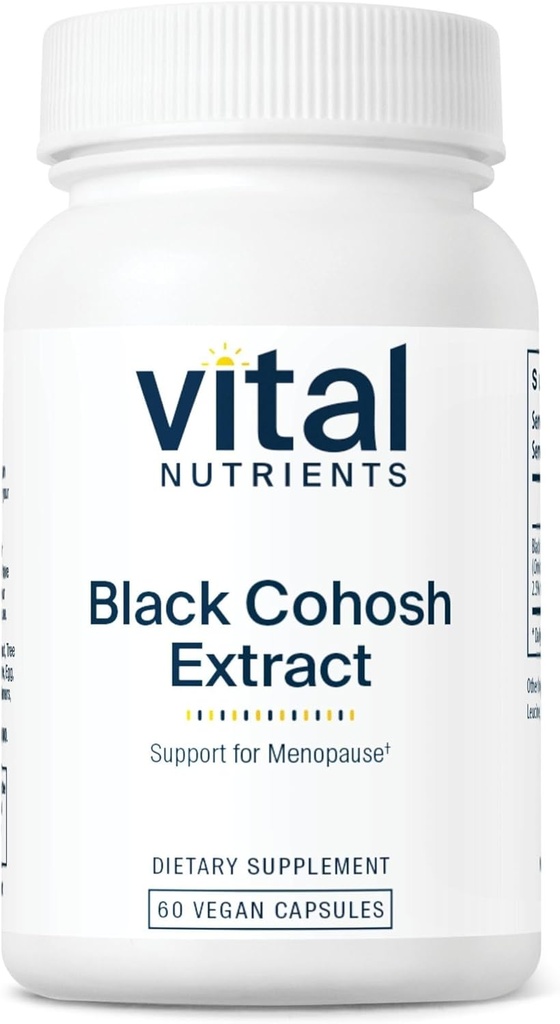 Vital Nutrients Black Cohosh Extract 250 mg
