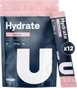 UCAN Hydrate Electrolyte Drink Mix (Watermelon, 12 Stickpacks) Sugar- Free, Keto- Friendly, Vegan, Non- GMO, Gluten- Free Electrolyte Powder med kalium & Magnesium til løbere og atleter