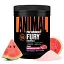 Animal Fury Pre Workout Powder - Watermelon, 350mg Koffein, BCAA Aminosyrer, 2g Beta Alanine, Citrullin & Tyrosine, Energy, Focus, Strength, Endurance, Fortræning for mænd og kvinder, 20 Servere