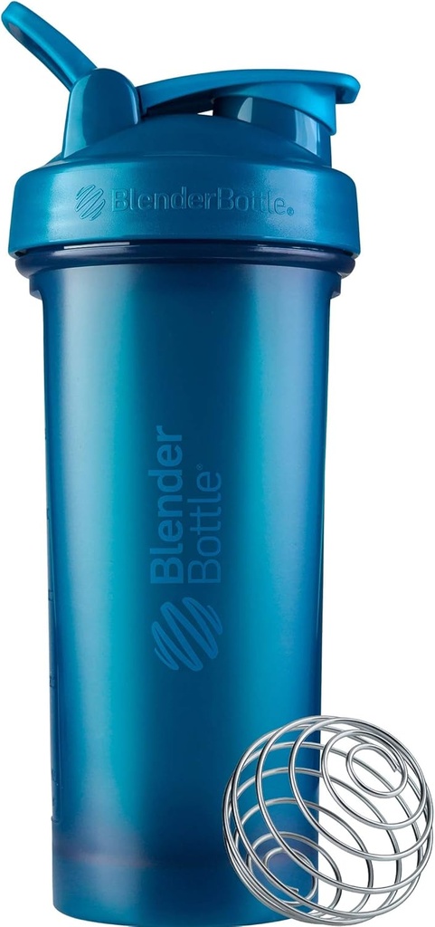 BlenderFlaske Classic V2 Shaker Flaske Perfekt til Protein Shakes og Pre Workout, 28-Ounce, Ocean Blue