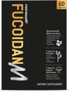 NANOWELL Fucoidan M - Brown Seaweed Immunity Supplement til Gut Health & immunforsvar med champignon kompleks - 60 kapsler