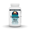 Kilde Naturals Pantothensyre 500 mg vitamin B- 5 Kosttilskud - 200 tabletter