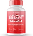Glycogen Support Kapsler, Advanced Formel Support Supplement, Alle naturlige Formel Pills til at opretholde sunde niveauer, Samlet Wellness - Maksimal styrke, Glycogen Support Pills Anmeldelser (60 Kapsler)
