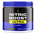 NutraRize Nitric Boost Ultra - Premium Daily Powder Blend i en krukke, udformet til at hjælpe med at vedligeholde energi, støtte naturlig cirkulation, og holde dig i gang, officielle anmeldelser (30 Tjenester)