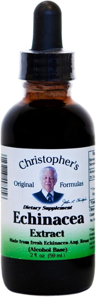 Dr. Christopher 's Echinacea Angustifolia Root Alkohol Extract 2 oz
