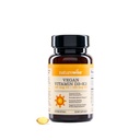 NatureWise Vegan Vitamin D3 + K2 - Organic D3 5000IE + Natural Vitamin K2 100mcg - Knoglestøtte - Høj Absorption med organisk Cold- Pressed Olivenolie - Non- GMO