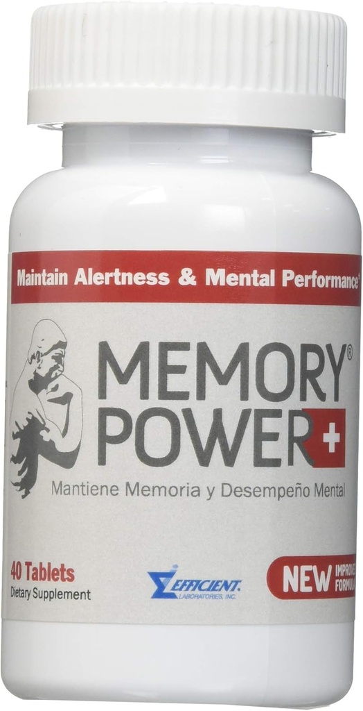 Memory Power Plus Vitamin tabletter - 40 Ea