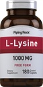 Piping Rock L- Lysin 1000mg