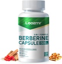 Berberine supplement - Berberine 1500mg per servering, 120 kapsler - Berberine HCI - Berberine Plus - Plus Pure True Ceylon kanel, Berberine HCI Root Kosttilskud piller