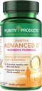 Renhedsprodukter Dr. Cannell 's Advanced Vitamin D Women' s Formula Formula Forstørret med Lutein og biotin til sund hud og hår - 60 vegetariske kapsler