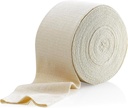 Elastisk Tubular Support Bandage Størrelse C, 10M Box - Natural Color (2,75 "X 33 fod) for Stor Knee Support Bandage -Medium Tang, Cotton Spandex