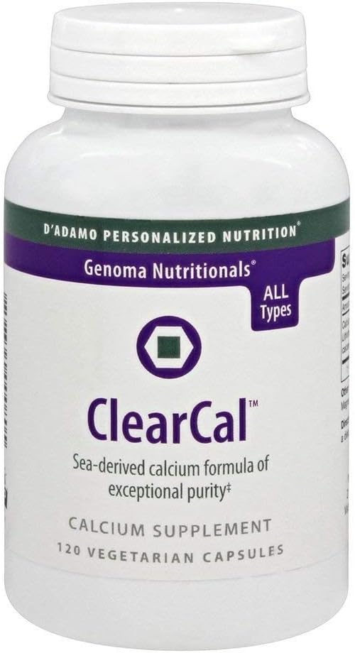 D 'Adamo Personaliseret Ernæring - ClearCal 120 vcaps