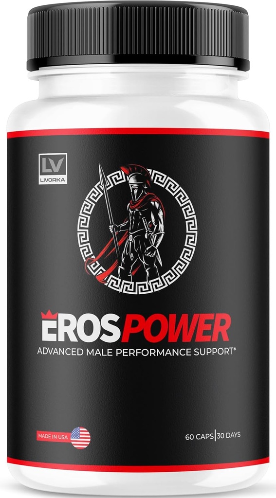 Eros Power Supplement - Eros Power Supplement til mænd, Eros Power, Eros Powder Supplement, ErosPower Advanced Formel, Eros Power Kapsler til mænd, Eros Power Pills, 60 Kapsler til 1 måned