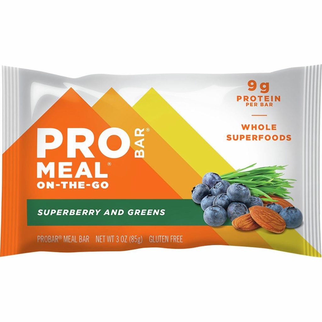 Probar Meal Bar - 12-Pack Superberry & Grønne, One Size