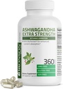 Bronson Ashwagandha Extra Strength Stress & Mood Support with BioPerine - Non GMO Formula, 360 Vegetarian Capsules