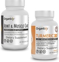 Organixx Gurkemeje (60 vegetariske kapsler) & Fælles & muskelpleje kapsler (60 greve)