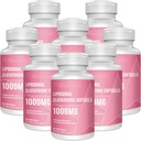 Liposomal Glutathione Softgels 1500MG, Reduceret Glutathion tillæg med C-vitamin, Bedre Absorption, Non- GMO Kraftig antioxidant til sund aldring, Detox, immunsundhed, 480 Softgels