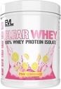 Evolution Nutrition Clear Whey - 100% Whey Protein Isolate - for muskel vækst, styrke & inddrivelse - 20g Isolate Protein Per Serving - Hurtig Absorbing - Gluten & Fat Free - 1.1lb - Pink Lemonade