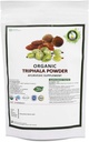 RV Essential Organic Triphala Powder 100gm / 3.53oz / 0.22lb- Lavet af Haritaki, Vibhitaki og Amla 1: 1: 1 Triphala Churna Powder USDA Organic Certified Ayurvedic Herbal Supplement i Zip Lock Pouch