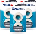Nexcare Gentle Paper Tape, Medical Paper Tape, Sikringer Dressings and Lifts Away Forsigtigt - 1 In x 10 Yds, 6 Rolls of Tape