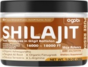 Shilajit Pure Himalayan Organic Resin - 30g Shilajit Supplement med 85 + Trace Minerals, Fulvic Acid, Ashwagandha Root, Tongkat Ali & mere Herbal - Support Immun, energi produktion & hjerne sundhed