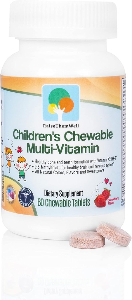 Hæv dem godt store smagfulde vitaminer til børn