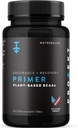 Protekt Primer - Plantbaseret BCAA tillæg med vitamin C - 60 Effervescent tabletter - Vegan BCAA - Watermelon Flavor - Maksimal absorption for optimal ydeevne og hurtigere inddrivelse