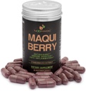 Noomadic Maqui Berry, 60 Capsules Yeach 124; 500mg Hver, Antioxidant (High ORAC), Immunsystemet support, Understøtter tørre øjne (understøtter tåre produktion), Standardized Extract (10% Antocyaniner)