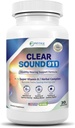 Clear Sound 911 Hørestøtte Formel, Øre og hjerne sundhed supplement, understøtter sund auditorfunktion - 30 kapsler