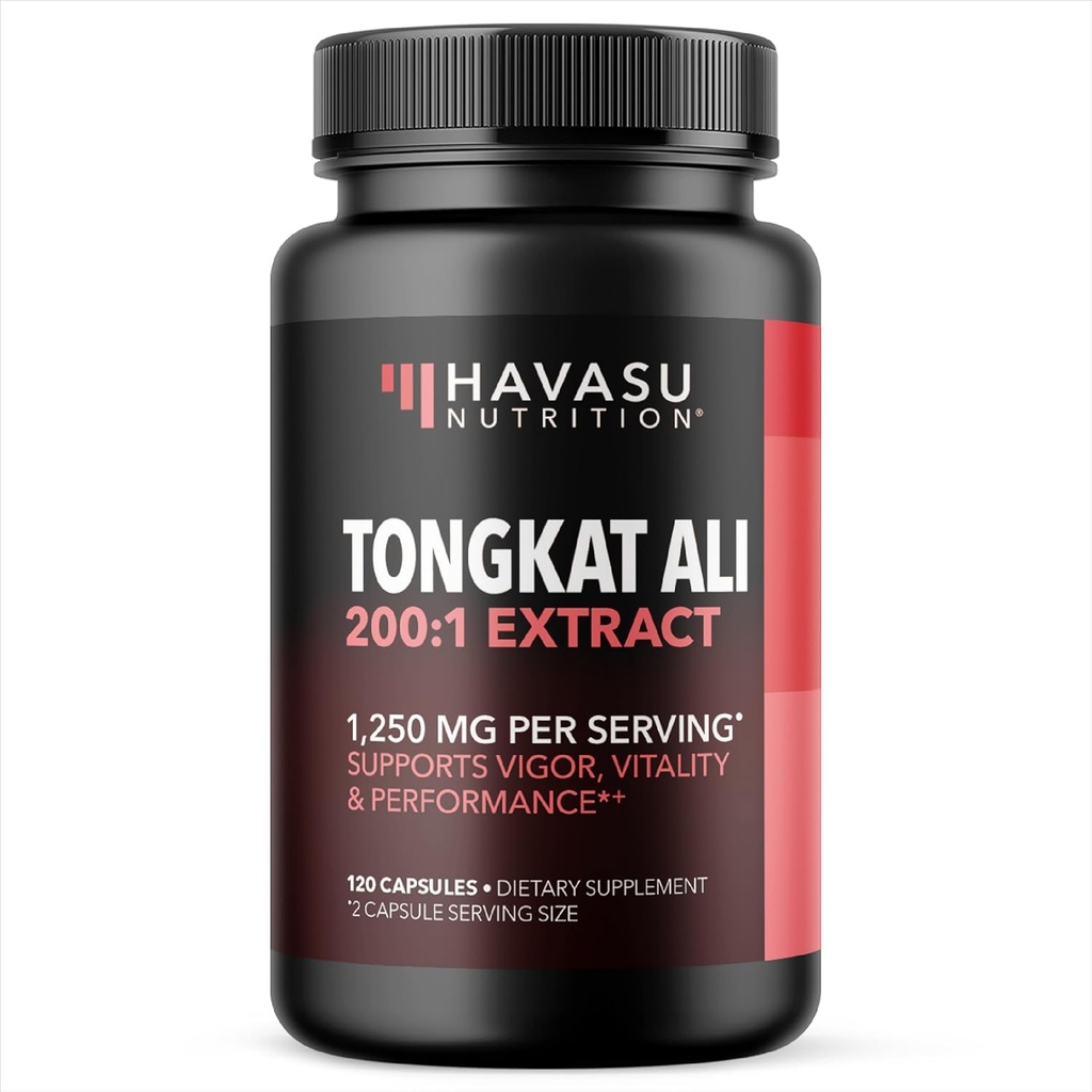Tongkat Ali Longjack Kapsler til mænd - 1.250 mg Per Serving - Eurycoma Longifolia Extract 200: 1 - Understøtter Mand sundhed, energi og ydeevne - 120 greve - Non- GMO, Vegetar - 2 Måned Supply