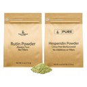 PURE ORIGINAL INGREDIENSER Hesperidin Powder and Rutin Powder Bundle, 4 oz Hver, Altid Pure, Kosttilskud, Lab Verified