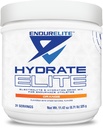 EndurElite Hydrate Elite - Electrolyte Powder - Instant Hydration & Electrolytes for Endurance Atleter - Hydration Powder Mix - Orange - 31 Servere